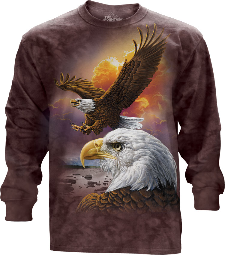 wolf eagle shirt