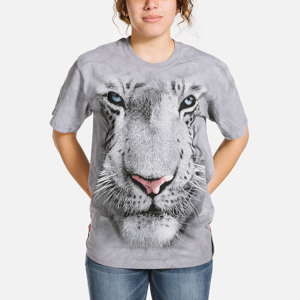 white tiger shirt