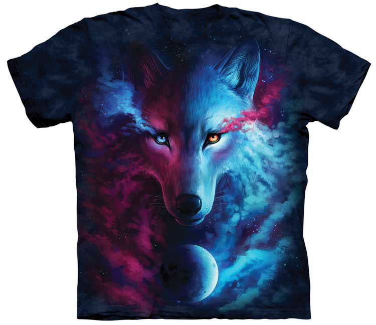 Light and Dark Meet Wolf Shirt