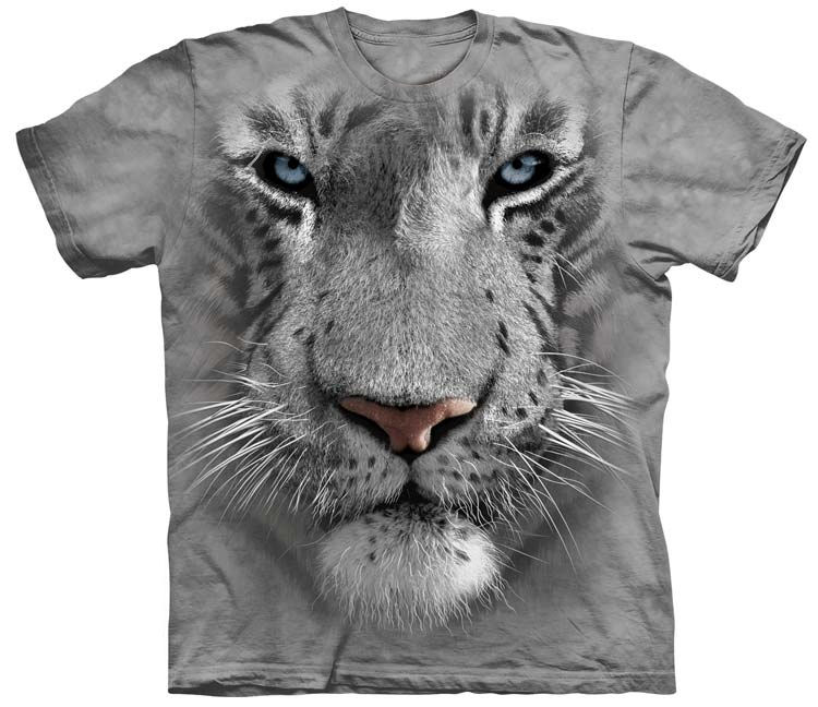 white tiger shirt