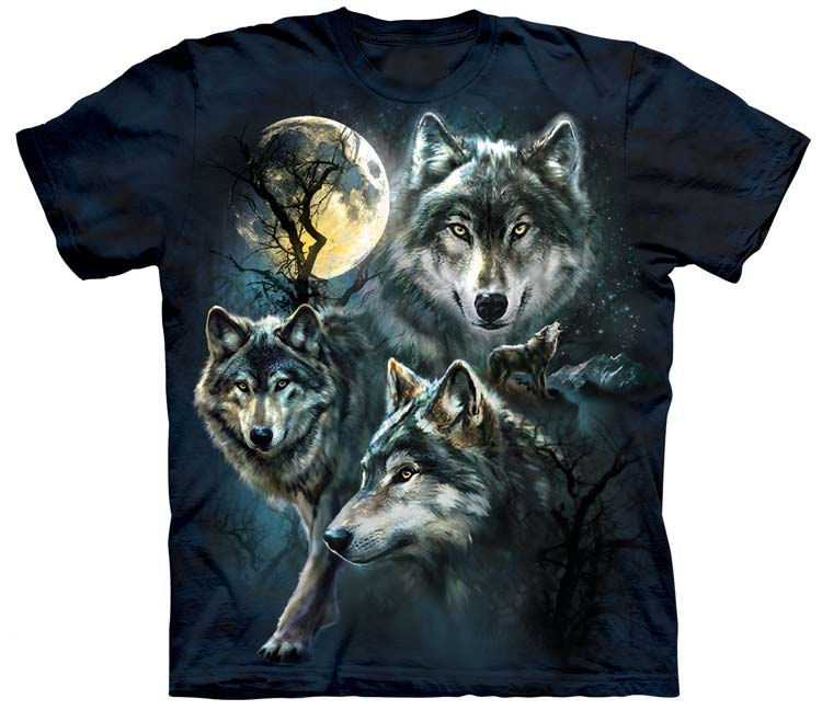 Wolf Shirt Tees and Apparel Made with USA Cotton