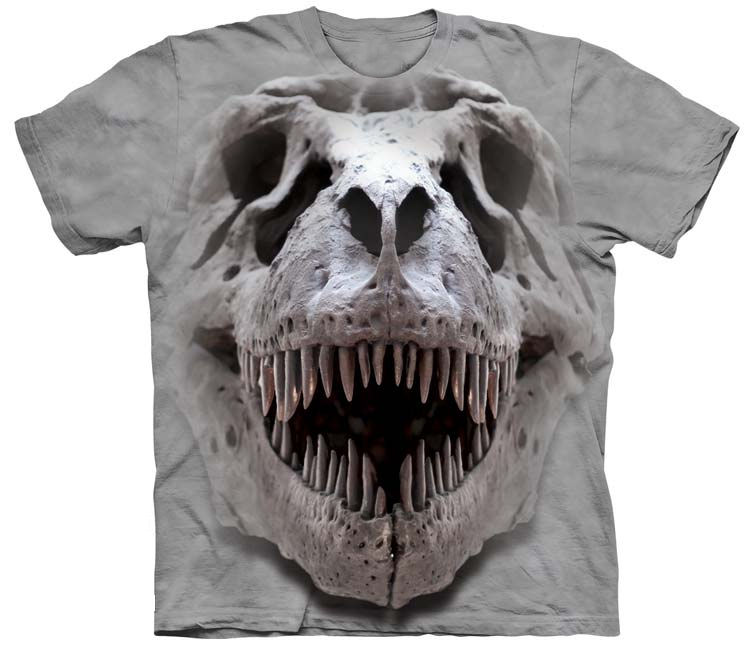 dinosaur skull shirt