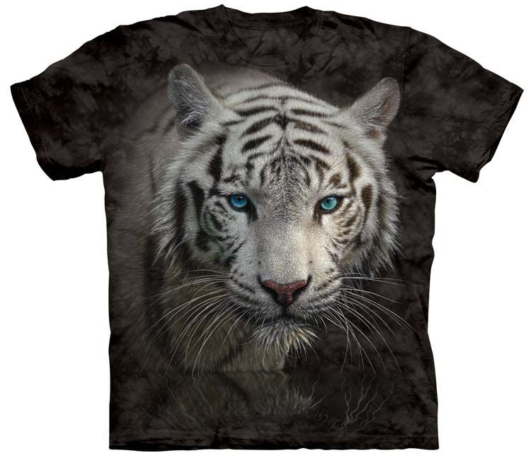 white tiger shirt