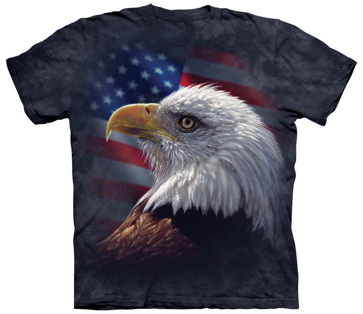 American Flag Bald Eagle shirt