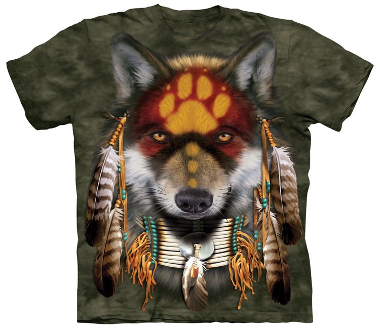 Wolf Spirit Native American shirt