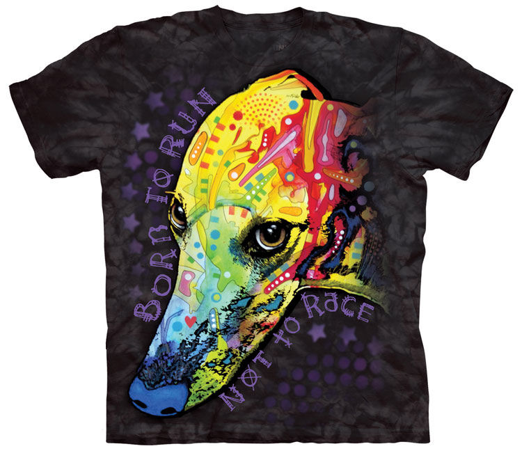 Born to Run Greyhound Dog Shirt