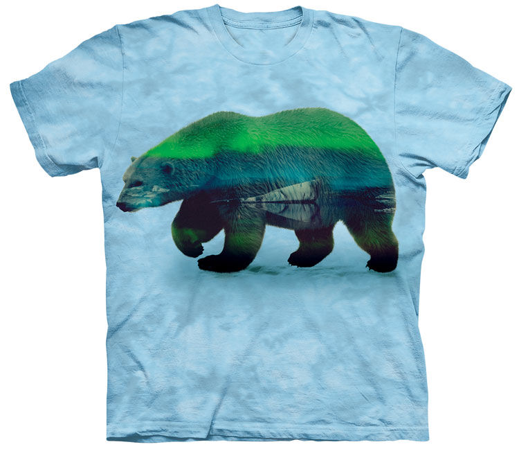 Can Bears Run Fast? Aurora Polar Bear Shirt