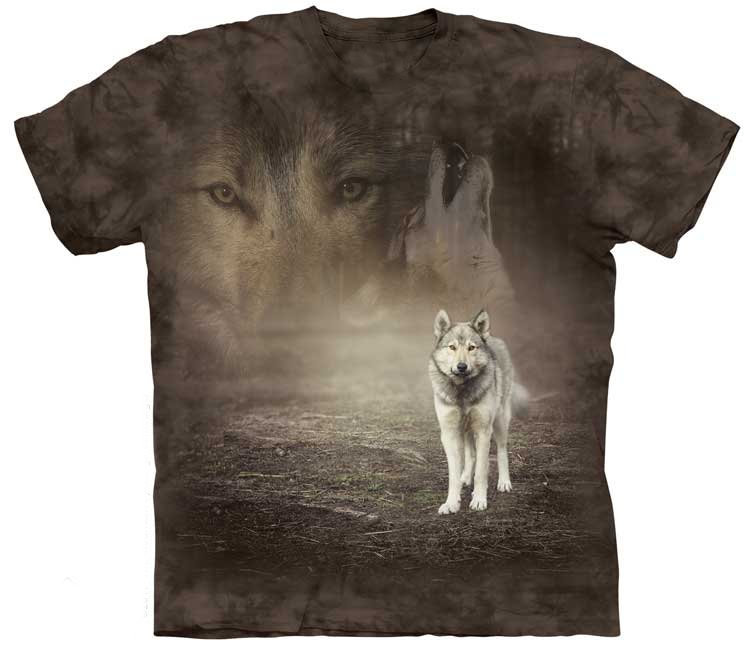 Grey Wolf Portrait Shirt