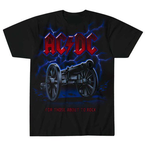 AC-DC Shirt Cannon Lightning
