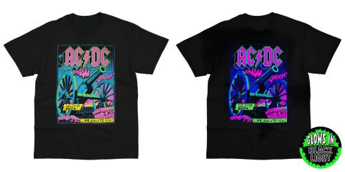 AC-DC Shirt TNT Blacklight