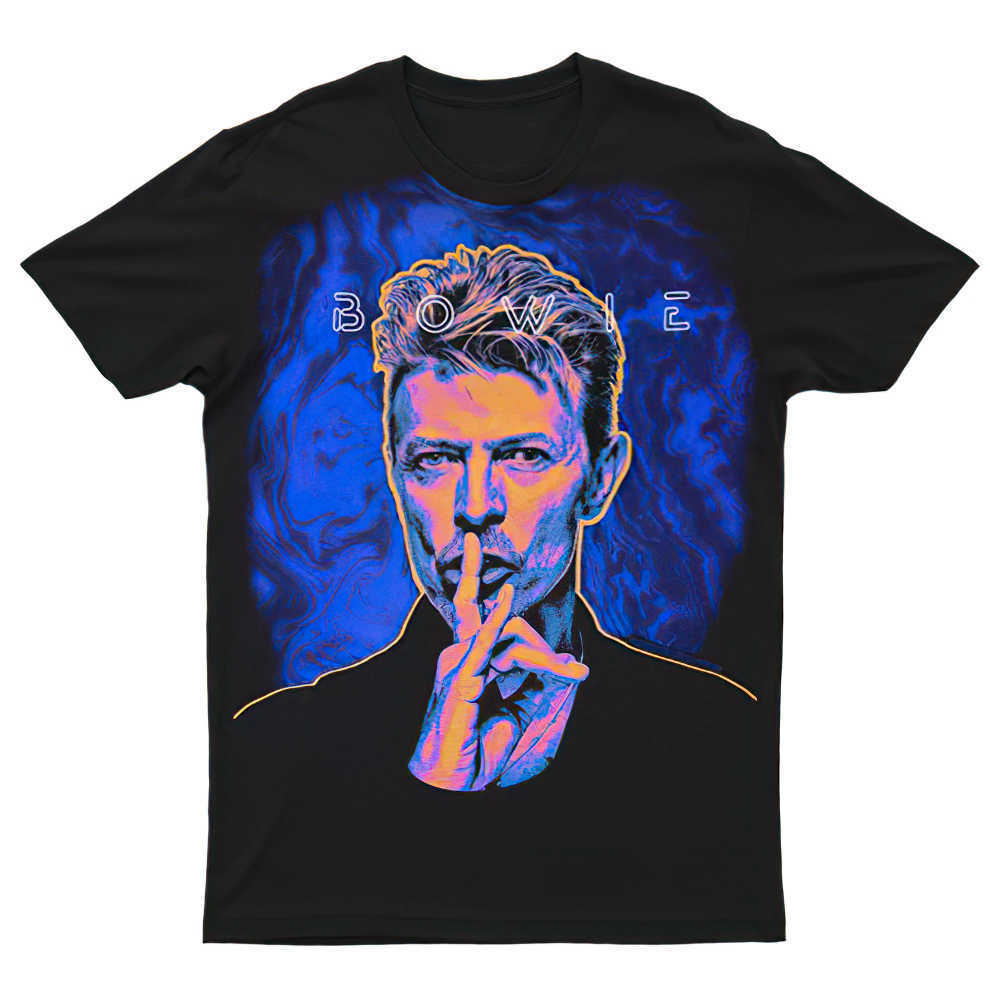David Bowie Shirt Shhh