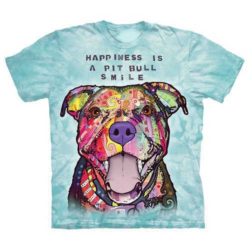 pit bull smile shirt