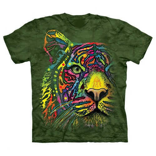 rainbow tiger shirt