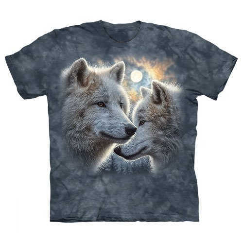 wolf shirt moonlit