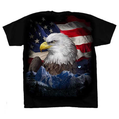 Bald Eagle Flag Shirt