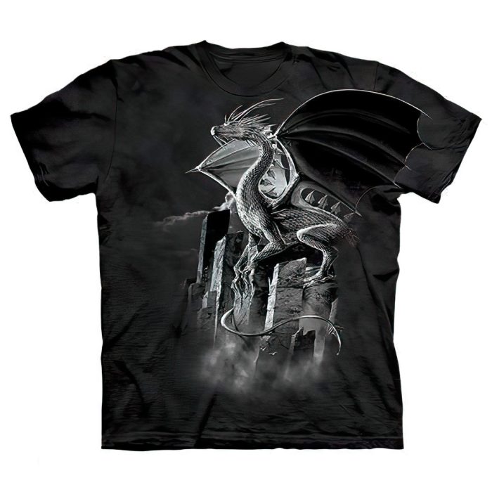 silver dragon shirt