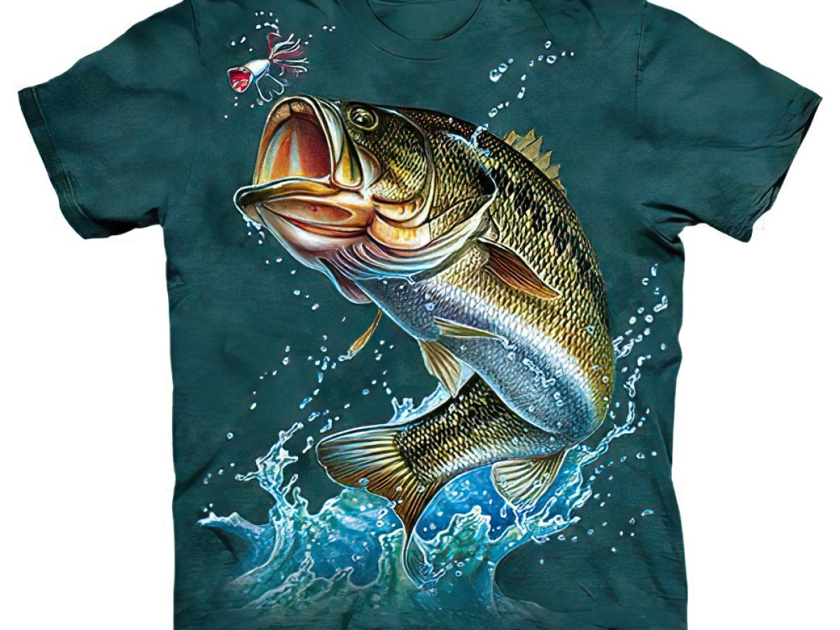 Bass fishing shirt discount