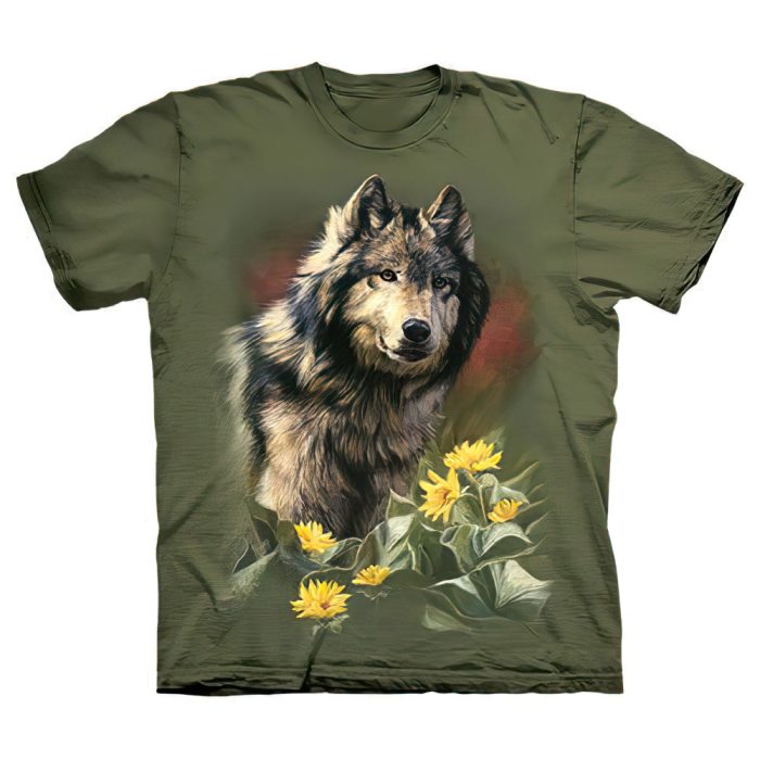 wild spirit wolf shirt